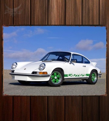 Металлическая табличка Porsche 911 Carrera RS 2.7 Coupe (901)